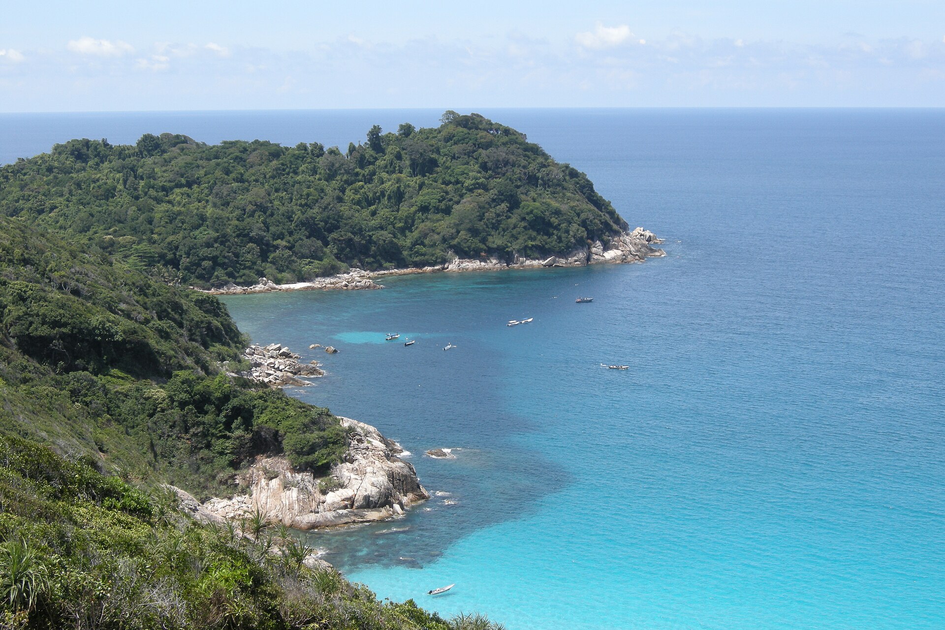 Perhentian coastline