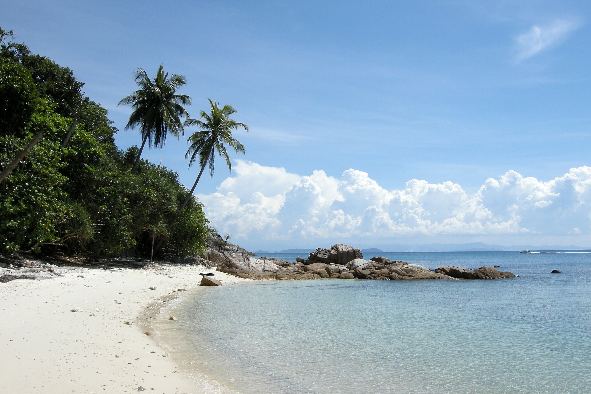 Tropical beach, Perhentian Kecil